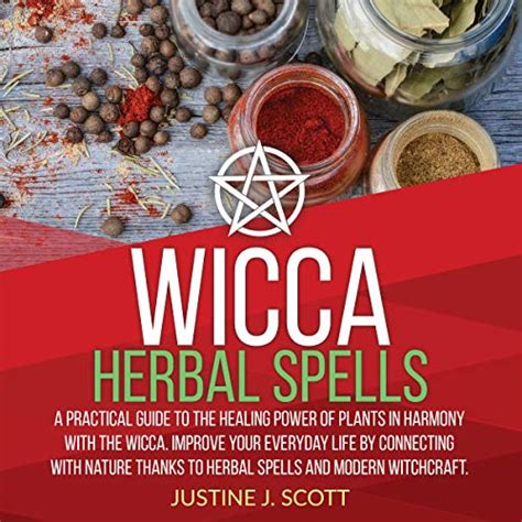 Wiccan magic herbal book
